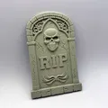 Biển Đá Halloween R.I.P. Hình Đầu Lâu - Trang Trí Độc Đáo - Thumbnail 1