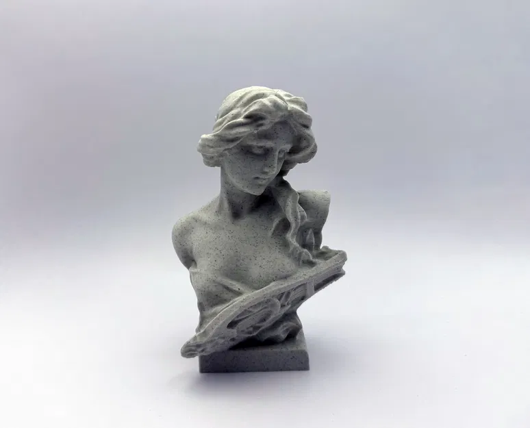 Tượng Trang Trí Nữ Thần Thanh Lịch - Mô Hình 3D Nghệ Thuật - Image 1