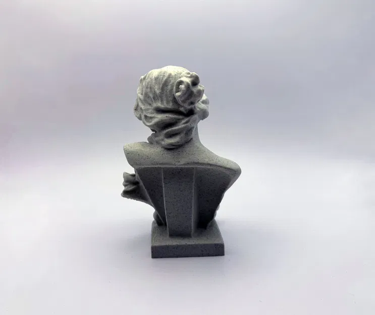 Tượng Trang Trí Nữ Thần Thanh Lịch - Mô Hình 3D Nghệ Thuật - Image 2