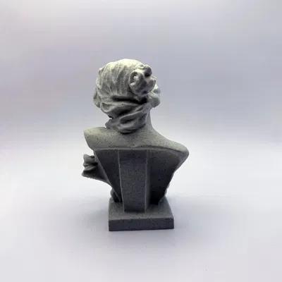 Tượng Trang Trí Nữ Thần Thanh Lịch - Mô Hình 3D Nghệ Thuật