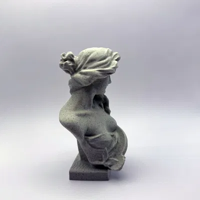 Tượng Trang Trí Nữ Thần Thanh Lịch - Mô Hình 3D Nghệ Thuật