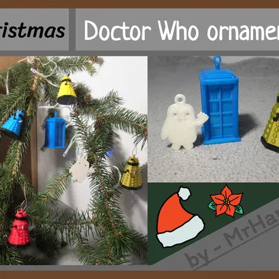 Đồ trang trí Noel Doctor Who