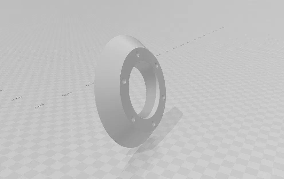 Tấm Đệm Giữa Motor và Quick Release cho Vô Lăng Sim Racing - Image 1