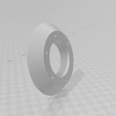 Tấm Đệm Giữa Motor và Quick Release cho Vô Lăng Sim Racing