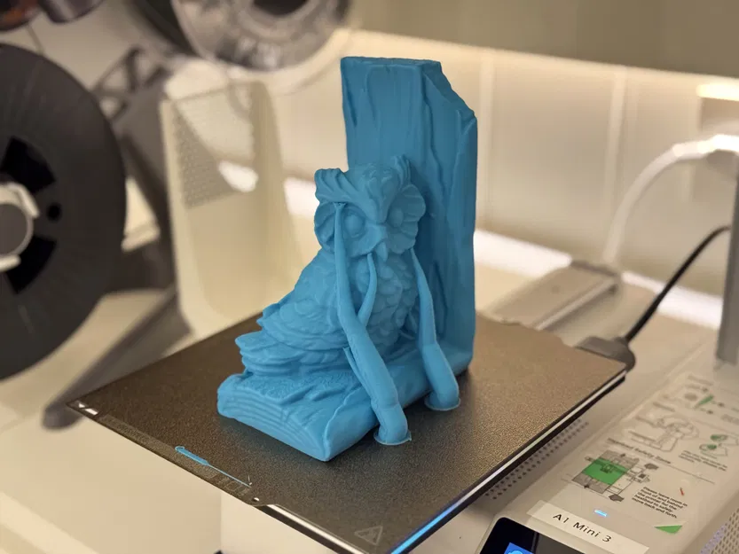 Giá Đỡ Sách Hình Cú Mèo 3D - Đồ Trang Trí Độc Đáo - Image 3