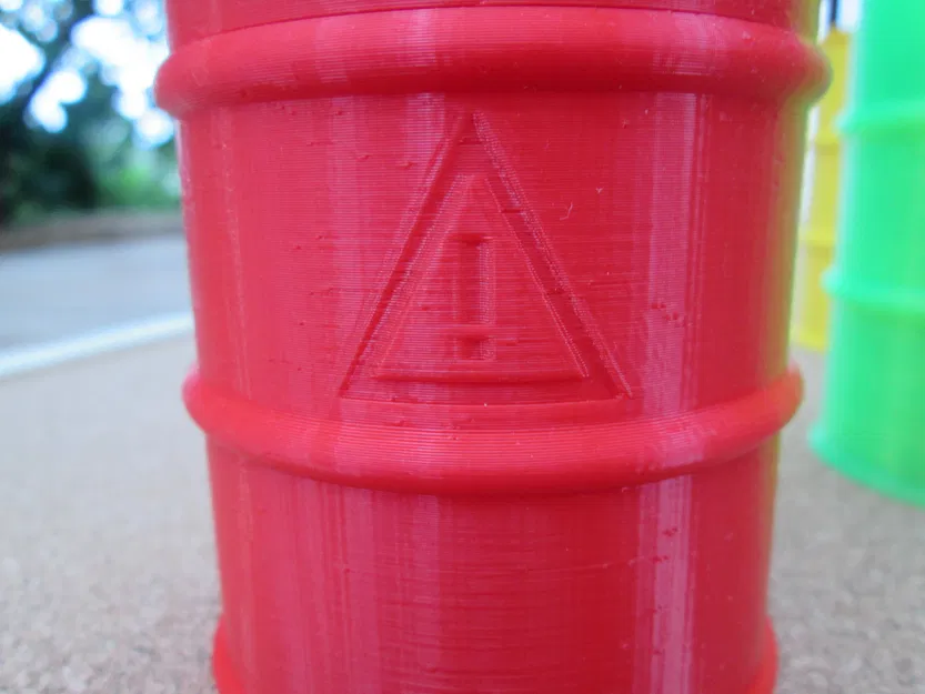 Hộp hình thùng gỗ (Box in the shape of a barrel) - Image 3