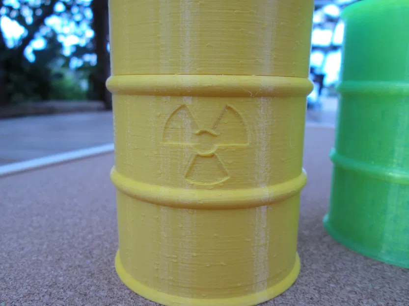 Hộp hình thùng gỗ (Box in the shape of a barrel) - Image 4