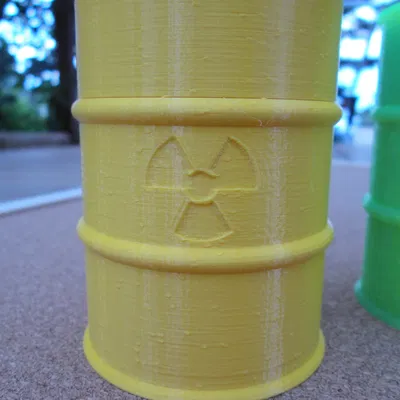 Hộp hình thùng gỗ (Box in the shape of a barrel)