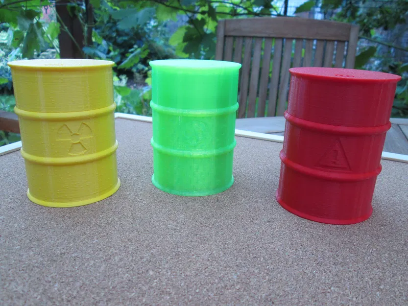 Hộp hình thùng gỗ (Box in the shape of a barrel) - Image 7