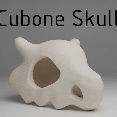 Hộp Sọ Cubone Pokemon (Cubone Pokemon Skull)