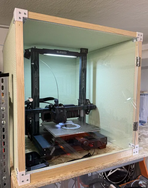 Enclosure cho Elegoo Neptune 3/4 (16 connector góc) - Image 1