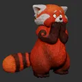 Mô Hình Red Panda Dễ Thương Từ Phim Turning Red - Thumbnail 1