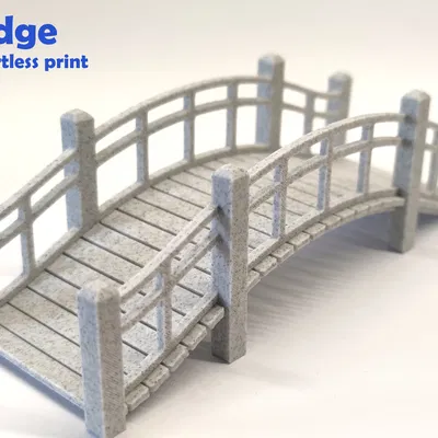 Mô Hình Cầu Mini In 3D Không Cần Hỗ Trợ, Lắp Ráp Không Keo