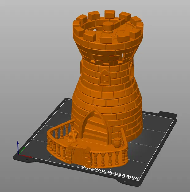 Tháp Đổ Xúc Xắc Fantasy Mini V2.0 Cho Prusa Mini - Image 1