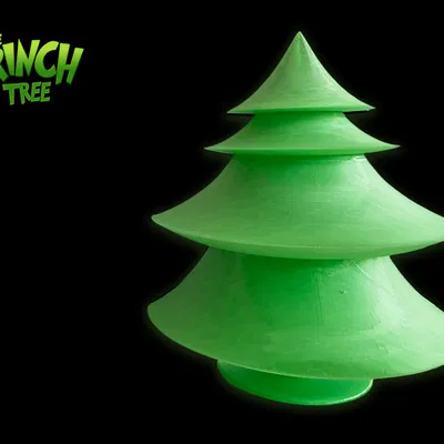 Grinch Tree – Cây Thông Noel Grinch (Filament Painting)