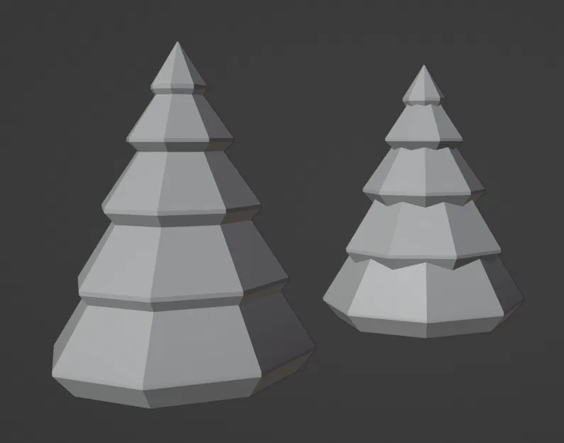 Cây Thông Giáng Sinh 3D Đơn Giản - Trang Trí Lễ Hội - Image 4