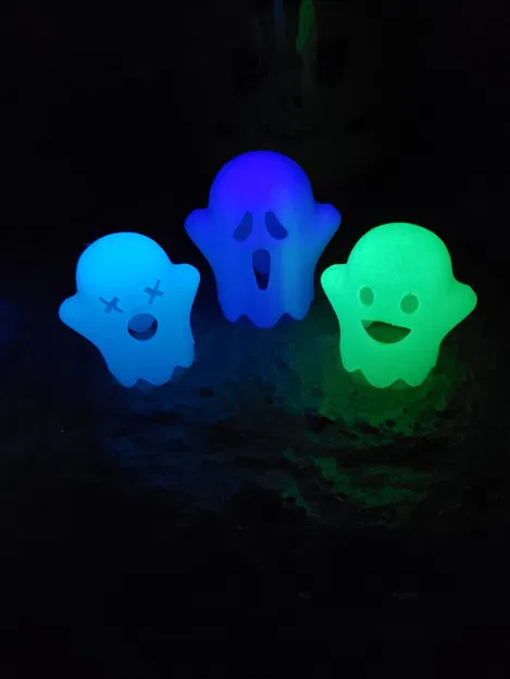 Đồ trang trí Ghost Emoji cho Halloween - Image 2
