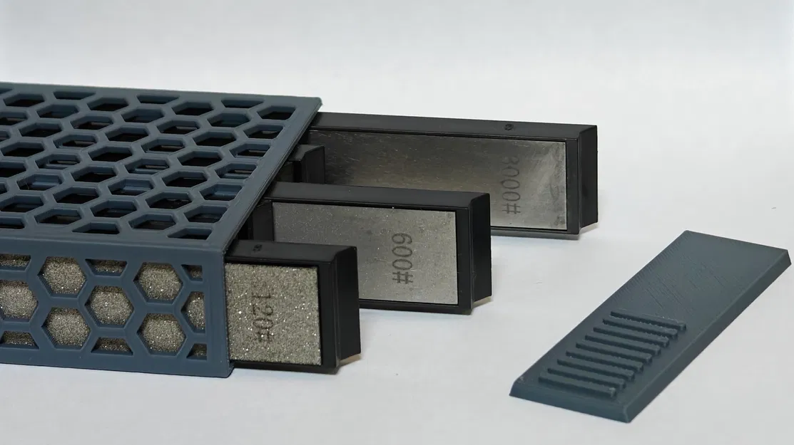 Hộp đựng đá mài kim cương (Sharpening diamond stones box) - Image 1