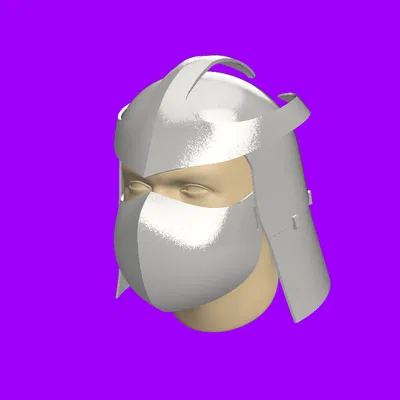 Nón giáp Shredder TMNT thập niên 80 - Mô hình in 3D độc đáo