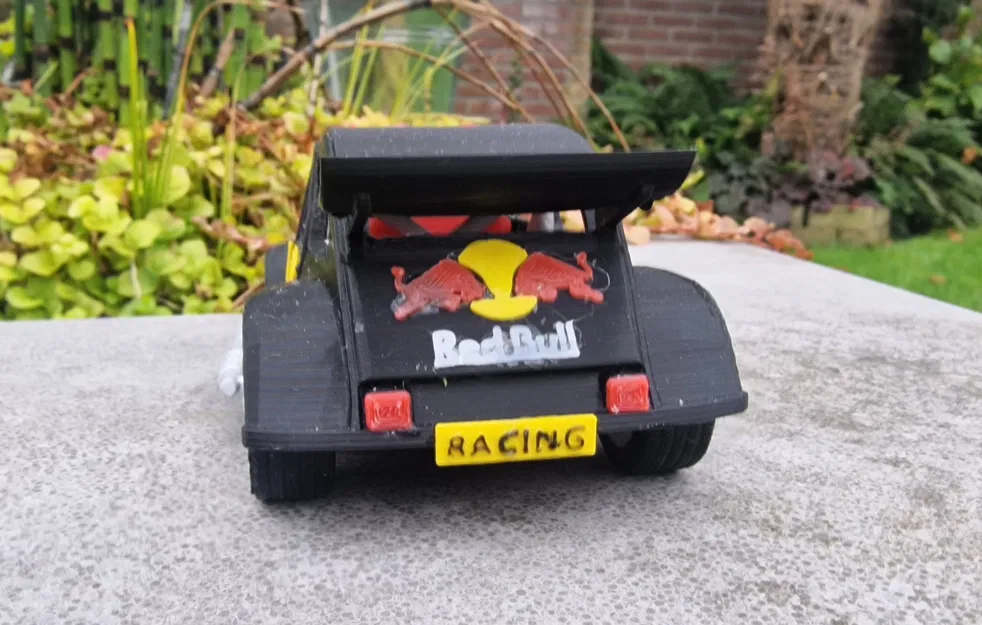 Mô Hình Xe Citroen 2CV Rally 3D - Image 7