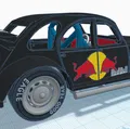 Mô Hình Xe Citroen 2CV Rally 3D - Thumbnail 16