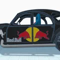Mô Hình Xe Citroen 2CV Rally 3D - Thumbnail 20