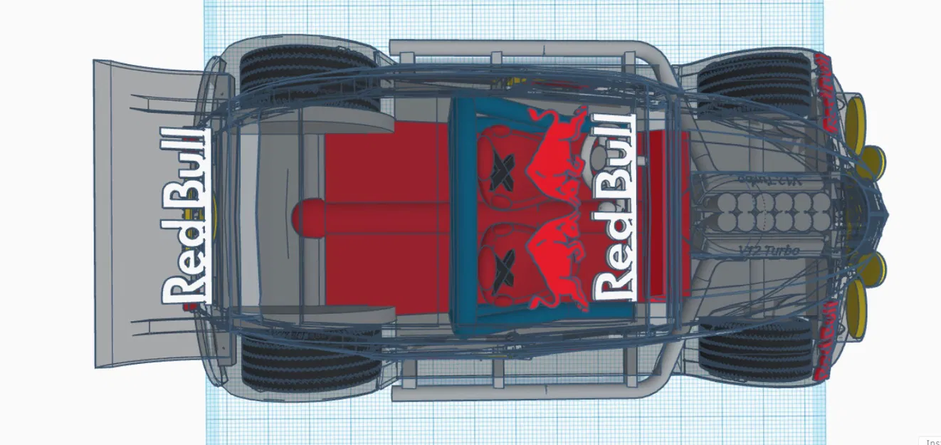 Mô Hình Xe Citroen 2CV Rally 3D - Image 21