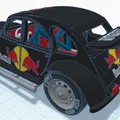 Mô Hình Xe Citroen 2CV Rally 3D - Thumbnail 22