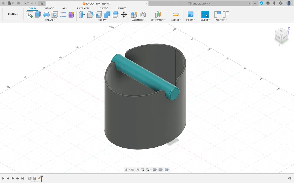Hộp gõ bã cà phê (Coffee knock box) - Image 2