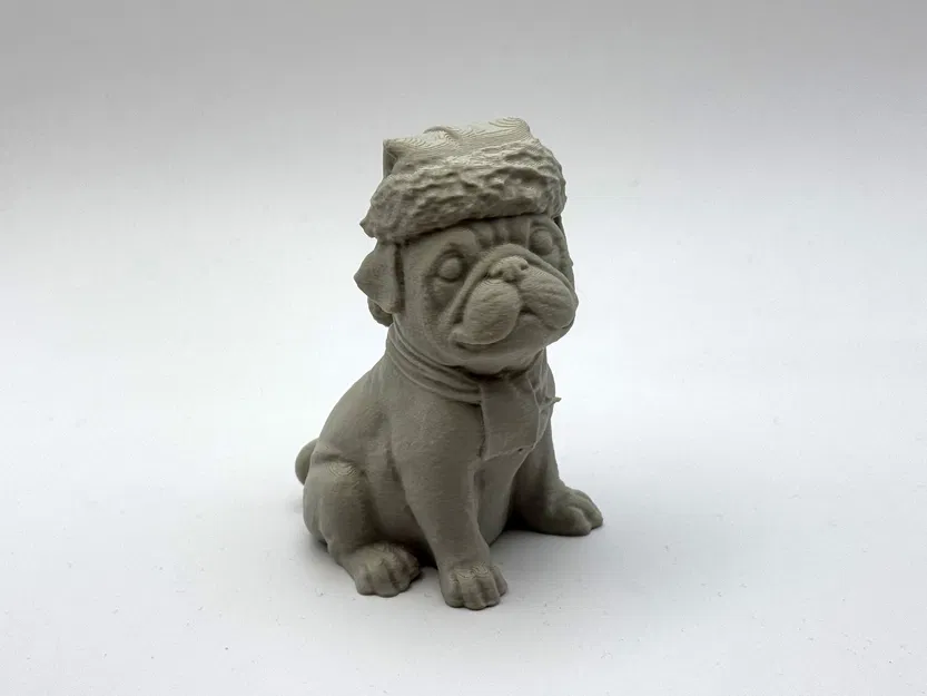 Mô Hình Chú Chó Giáng Sinh Dễ Thương - Vật Trang Trí Lễ Hội - Image 1