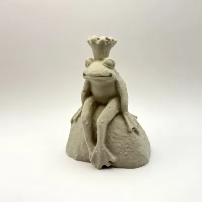 Mô Hình Ếch Ngồi Chờ Đợi - Trang Trí Bàn Làm Việc Độc Đáo