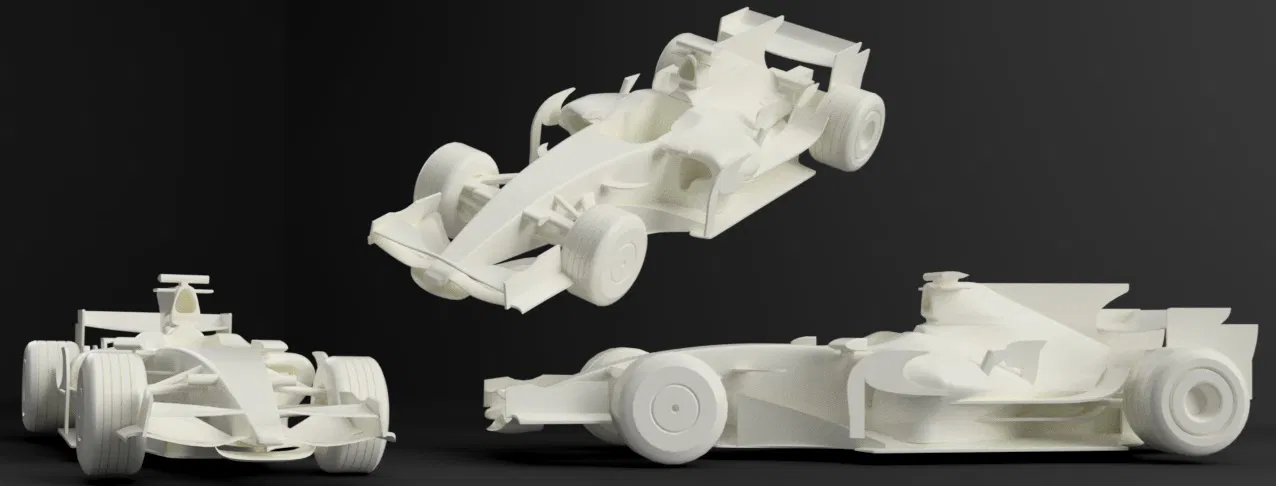 Mô Hình Xe Đua F1 Renault R28 2008 Tái Hiện Huyền Thoại - Image 1