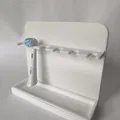 Giá Treo Đầu Bàn Chải OralB Tối Giản Có Khay Đựng Kem Đánh Răng - Thumbnail 1