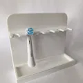 Giá Treo Đầu Bàn Chải OralB Tối Giản Có Khay Đựng Kem Đánh Răng - Thumbnail 2