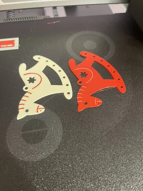 Móc Treo Trang Trí Cây Thông Noel Hình Ngựa 3D - Image 2