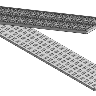 Bảng viết chữ Braille (Braille Writing Slate) in 3D