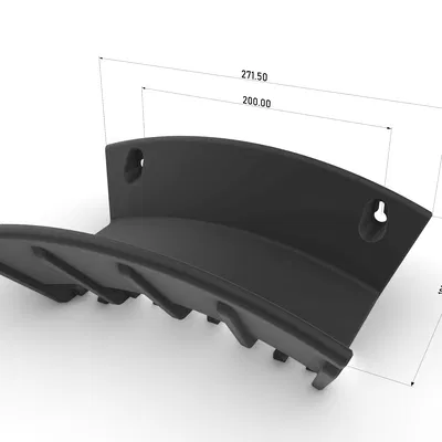 Giá treo ống nước sân vườn (Garden hose holder) có ngàm giữ đầu vòi