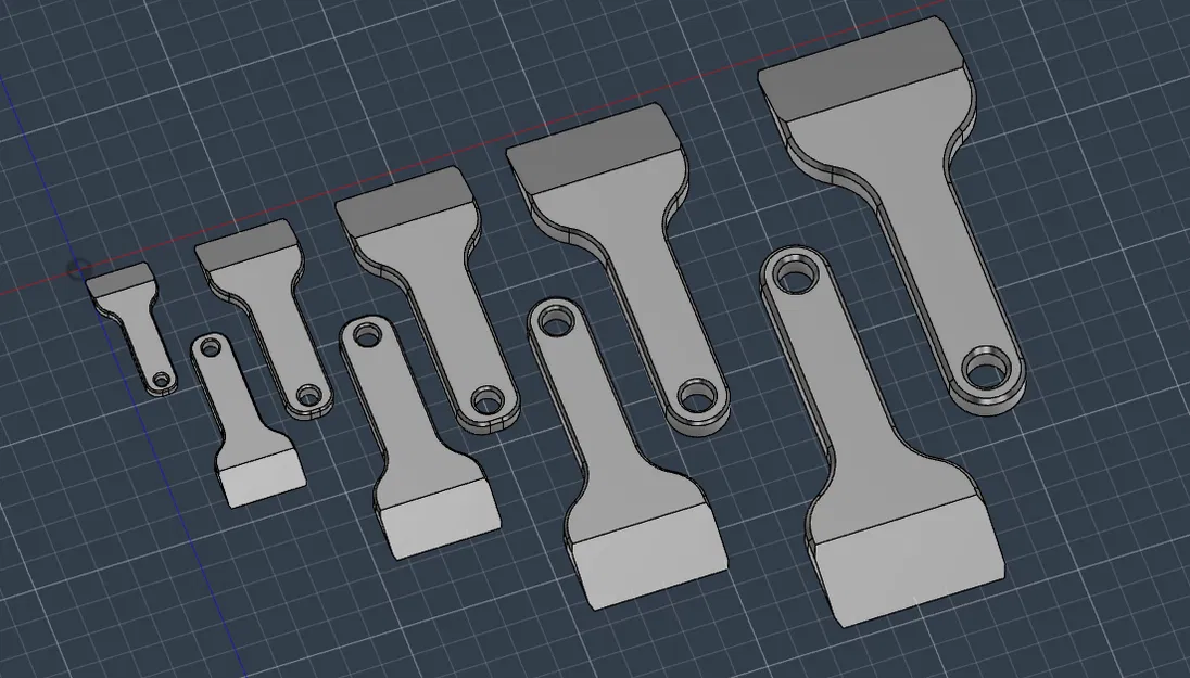 Bộ Dụng Cụ Cạo 3D Đa Năng (20-60mm) - Image 1