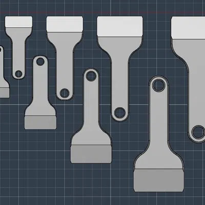 Bộ Dụng Cụ Cạo 3D Đa Năng (20-60mm)