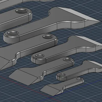 Bộ Dụng Cụ Cạo 3D Đa Năng (20-60mm)