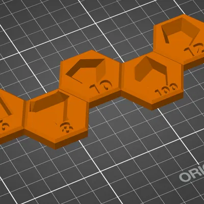 Đế Đựng Xúc Xắc DND Module Lục Giác Tiện Lợi