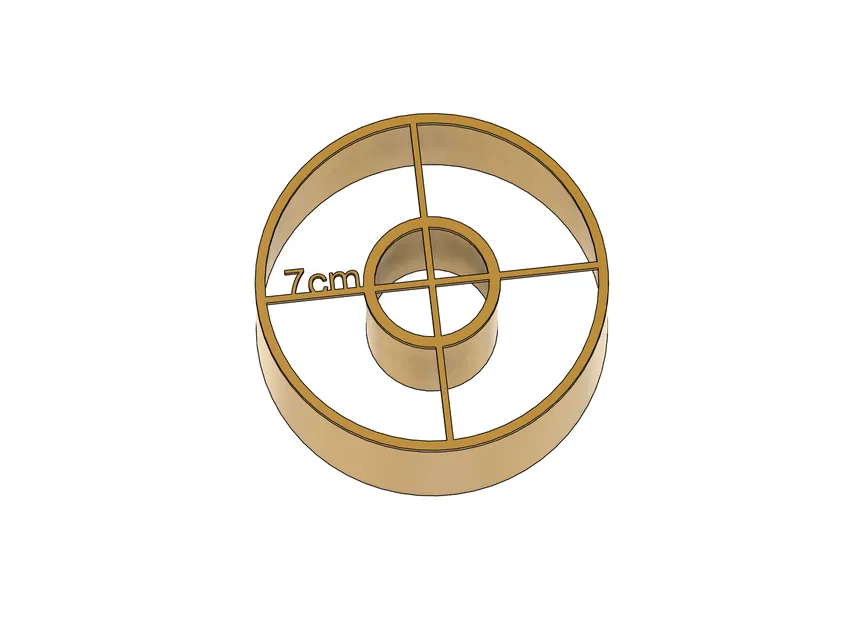 Khuôn cắt donut siêu mỏng 7g – donut 10cm / 7cm chuẩn tỉ lệ - Image 4