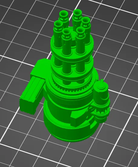 Mô Hình Tay Súng Barret (Dummy 13) FF7 - Phụ Kiện 3D Độc Đáo - Image 2