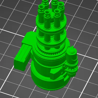 Mô Hình Tay Súng Barret (Dummy 13) FF7 - Phụ Kiện 3D Độc Đáo