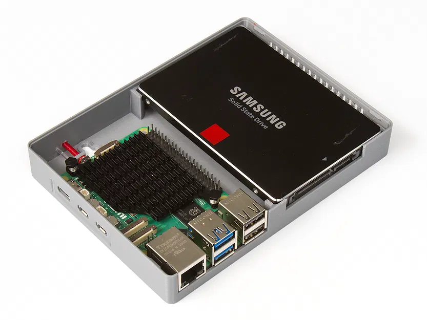 Vỏ Raspberry Pi-5 kèm SSD (Raspberry Pi-5 SSD Case) - Image 2