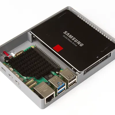 Vỏ Raspberry Pi-5 kèm SSD (Raspberry Pi-5 SSD Case)