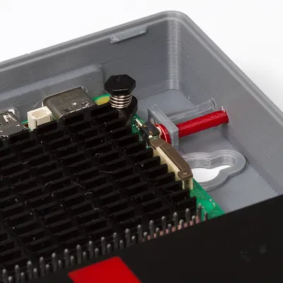 Vỏ Raspberry Pi-5 kèm SSD (Raspberry Pi-5 SSD Case)