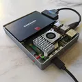 Case SSD cho Raspberry Pi 5 (remix) dùng Active Cooler chính hãng - Thumbnail 6