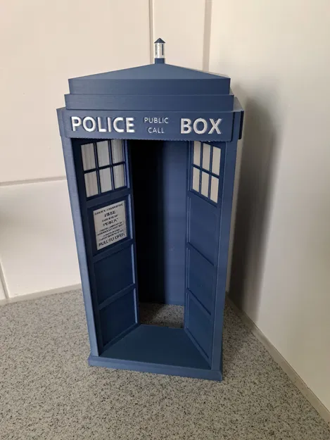 Hộp đựng khăn giấy TARDIS (TARDIS Tissue box) - Image 2