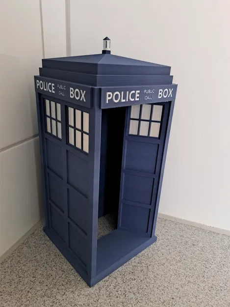 Hộp đựng khăn giấy TARDIS (TARDIS Tissue box) - Image 3